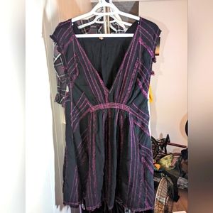 Free People Cactus Flowers Mini Dress